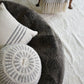 Merino Wool Striped Throw Pillow
