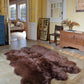 Six Piece Sheepskin Area Rug