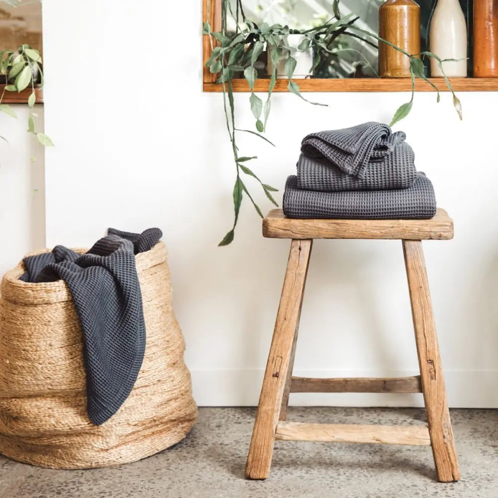 Bamboo Waffle Towel Set