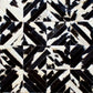 SQUARES – Black and White Patagonian Cowhide Rug