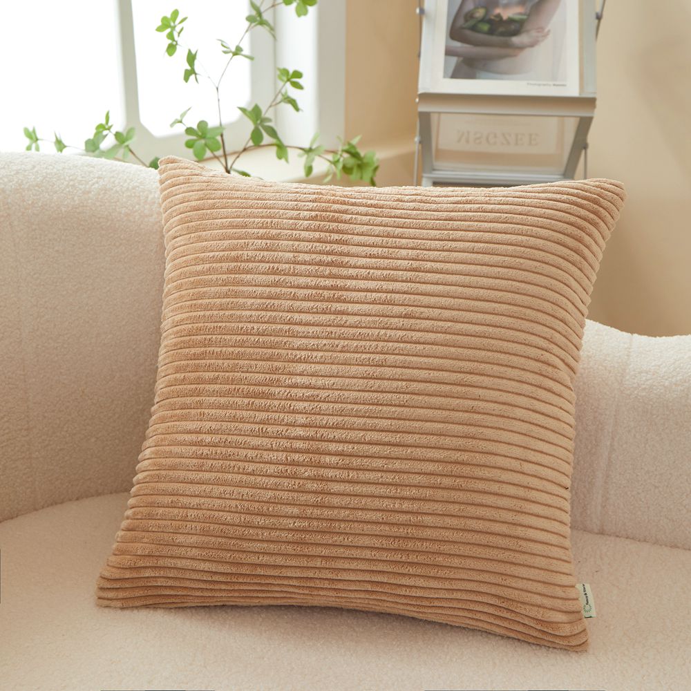 Stripe Throw Pillow (With Insert) 7 color options size 18x18 inch