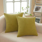Set of 2  Stripe Throw Pillow (With/Without 450g Inserts) 7 colors options size 18"x18"
