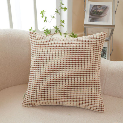 Polyester Blend soft hand feeling Throw Pillow (With 450g insert) 11 color options size 18"x18"