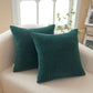 Polyester Blend soft hand feeling Throw Pillow (With 450g insert) 11 color options size 18"x18"