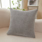 Polyester Blend soft hand feeling Throw Pillow (With 450g insert) 11 color options size 18"x18"