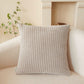 Polyester Blend soft hand feeling Throw Pillow (With 450g insert)  size 18"x18"