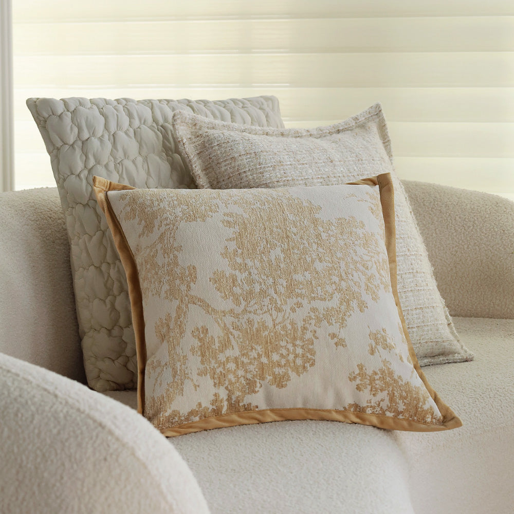 Tranquil Touches: Pack of 1 Throw Pillow with 450g Insert size of 18"x18"