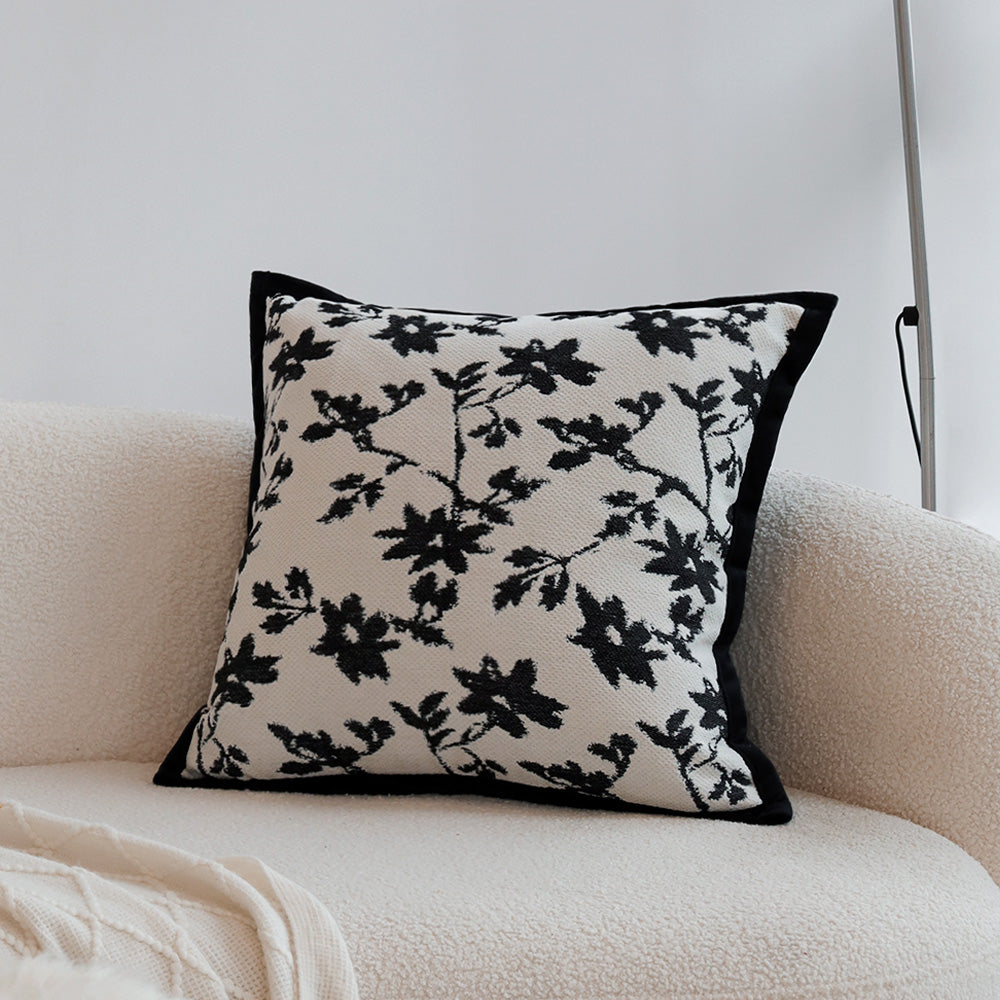 Tranquil Touches: Pack of 1 Throw Pillow with 450g Insert size of 18"x18"