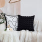 Pack of 2 18"x18" Luxurious Textured Decorative Throw Pillow Set optional of inserts