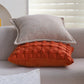 Pack of 2 18"x18" Luxurious Textured Decorative Throw Pillow Set optional of inserts