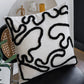 18"x 18" Square Throw Pillow Textured Chenille Boho with 450g Insert  pack of one