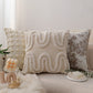 18"x 18" Square Throw Pillow Textured Chenille Boho with 450g Insert  pack of one