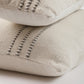 Grey Multi Striped Throw Blanket