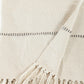 Grey Multi Striped Throw Blanket