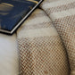 Camel Stripes Wool Blend Blanket