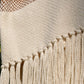 Camel Stripes Wool Blend Blanket