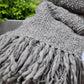 Flame Chunky Wool Blanket