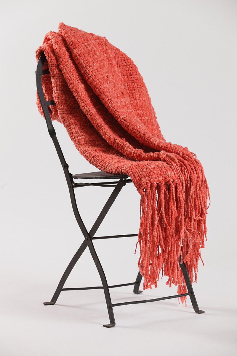 Rustic Cotton Throw Blanket