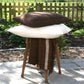 Camel Stripes Wool Blend Blanket