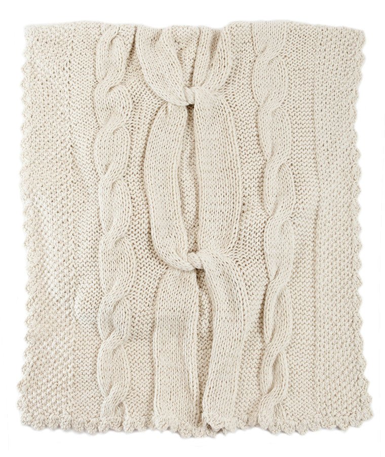Knot Merino Throw Blanket