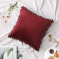 Square Velvet Throw Pillow (With/Without Inserts) 20x20 inches, pack of 2 throw pillows