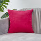 Pack of 1 Velvet Solid Colors Throw Pillow cover, Insert is optional many colors to choose from
