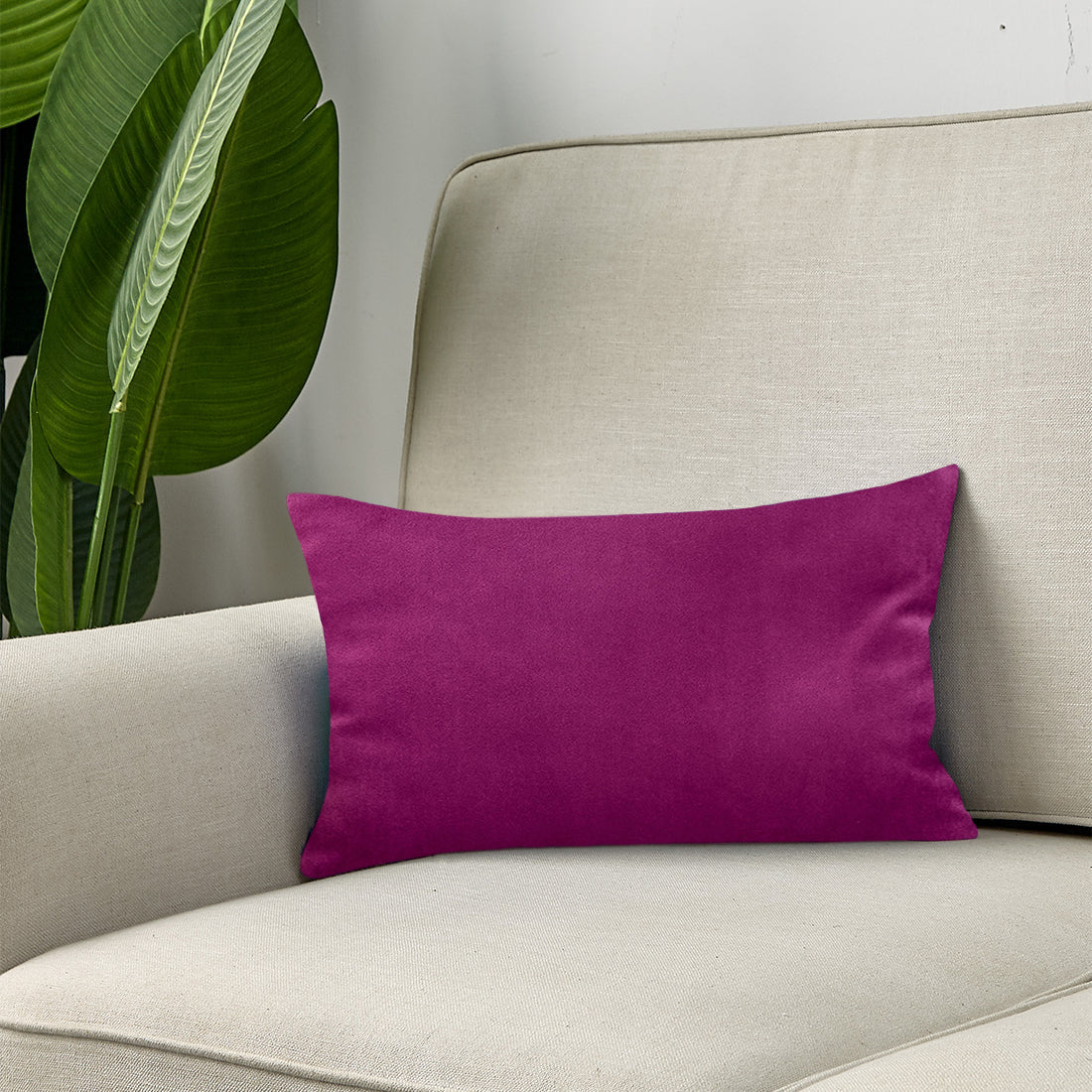 Pack of 1 Velvet Solid Colors Throw Pillow cover, Insert is optional many colors to choose from
