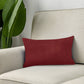 Set of 2 Velvet Solid Colors Throw Pillow Covers (With or Without Inserts) 3 sizes