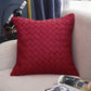 18"x18" woven velvet throw pillow | 7 elegant colors | 450g insert included