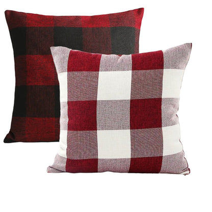 Set of 2 Beautiful combination Throw Pillow Covers and Inserts size 18"x18" Square, well mixed colors of one of each