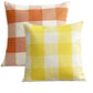 Set of 2 Beautiful combination Throw Pillow Covers and Inserts size 18"x18" Square, well mixed colors of one of each