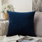 22"x22" grand velvet throw pillow | 13 bold & neutral colors | 800g insert included