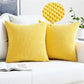 Solid Color FULL set Throw Pillow (With 450g Insert) size 18"x18" many colors