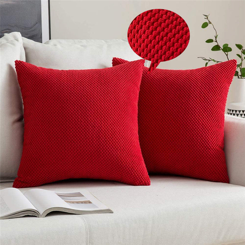 Solid Color FULL set Throw Pillow (With 450g Insert) size 18"x18" many colors