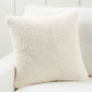 18"x18" Teddy Faux Fluffy Solid Color FULL set of Throw Pillow (With  Insert)