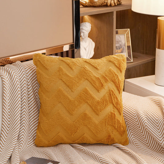 Weavy Plush Throw Pillow (With 450g Insert) 18"x18" square