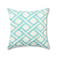 Geometric Links Accent Decorative Pillow (With/Without Inserts) 18"x18" Set of 2