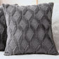 Diamond shaped Plush Throw Pillow (With Insert) size 18"x18"