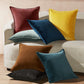 Square Cotton Velvet Pillow (With/Without Inserts) size 18"x18" set of 2 and 18 colors