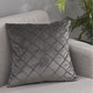 18''x18'' quilted velvet throw pillow | 6 colors soft & stylish diamond stitch design | modern couch & bedroom accent| insert included