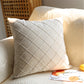 Diamond Cushion Throw Pillows (With/Without Inserts) 18x18 inches, pack of 2 throw pillows