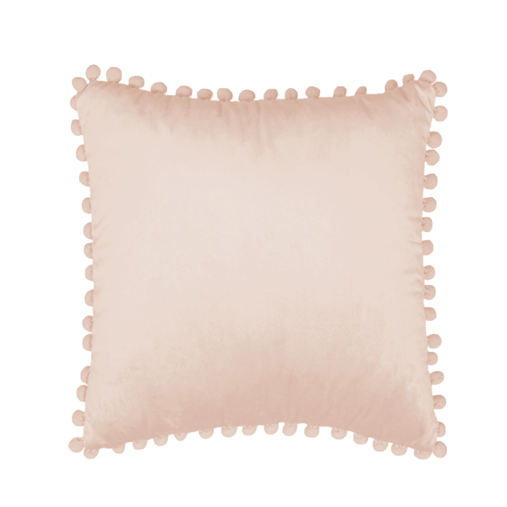 Pompoms Throw Pillow (With/Without Inserts)18x18 inches, pack of 2 throw pillows