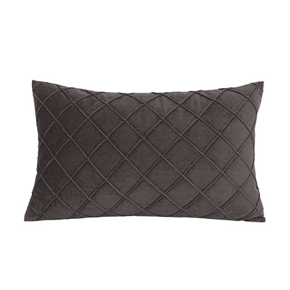 Rectangular Diamond-Shaped Pillow (With/Without Inserts) 12x20 inches, pack of 2 lumbar throw pillows