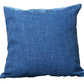 ok IN2x86 Set of 2 Polyester/Linen Blend Throw Pillow with magazine pocket on the side 450g Inserts are included size 18"x18"
