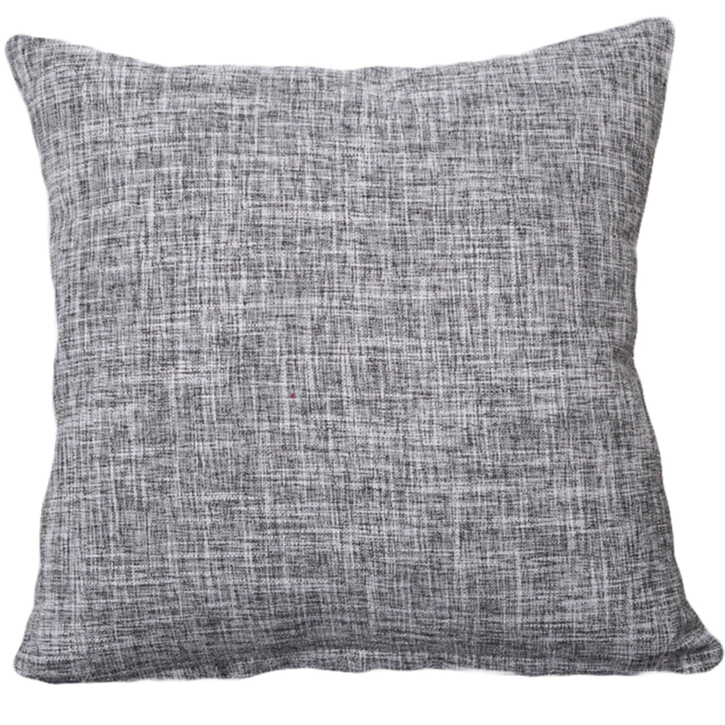 ok IN2x86 Set of 2 Polyester/Linen Blend Throw Pillow with magazine pocket on the side 450g Inserts are included size 18"x18"