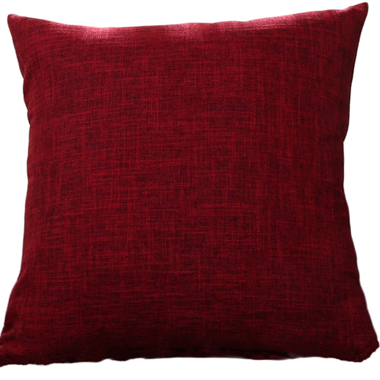 Polyester/Linen Blend Throw Pillow (With Insert) 4 sizes and colors options pack of one
