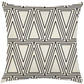 Set of 2 18"x18" square throw pillow geometric images covers only or with inserts