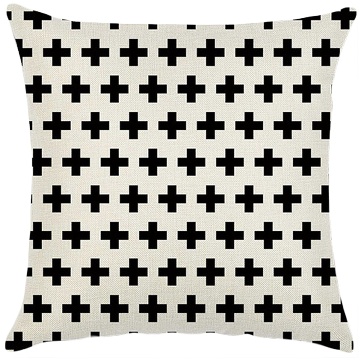 Set of 2 18"x18" square throw pillow geometric images covers only or with inserts