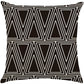Set of 2 18"x18" square throw pillow geometric images covers only or with inserts