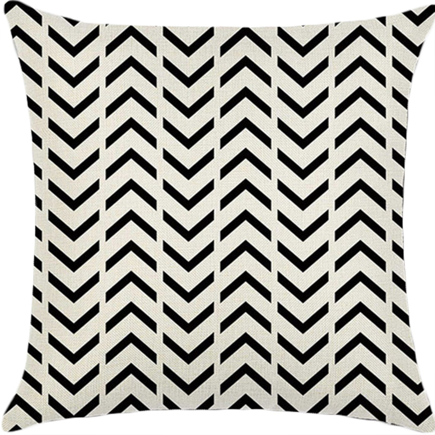 Set of 2 18"x18" square throw pillow geometric images covers only or with inserts